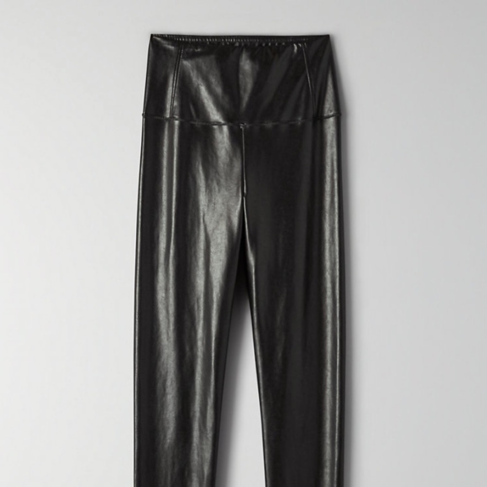 WILFRED ARITZIA DARIA LEATHER PANTS